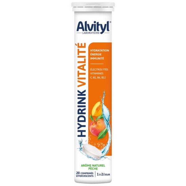 Hydrink Vitalité 20 Comprimés Effervescents