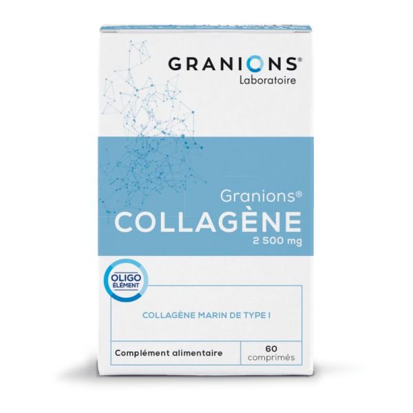 Collagène 2500 mg 60 Comprimés