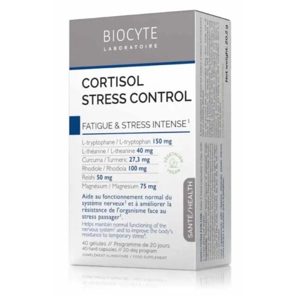 Cortisol Stress Control 40 Gélules
