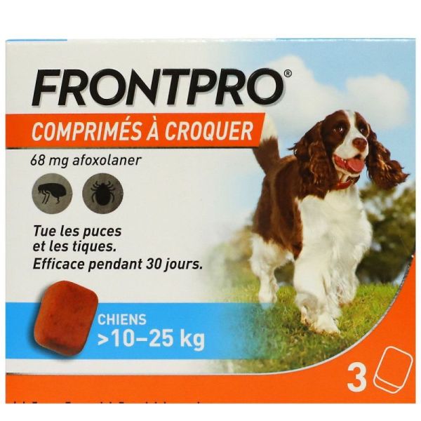 Frontpro Comprimés Antiparasitaire chien