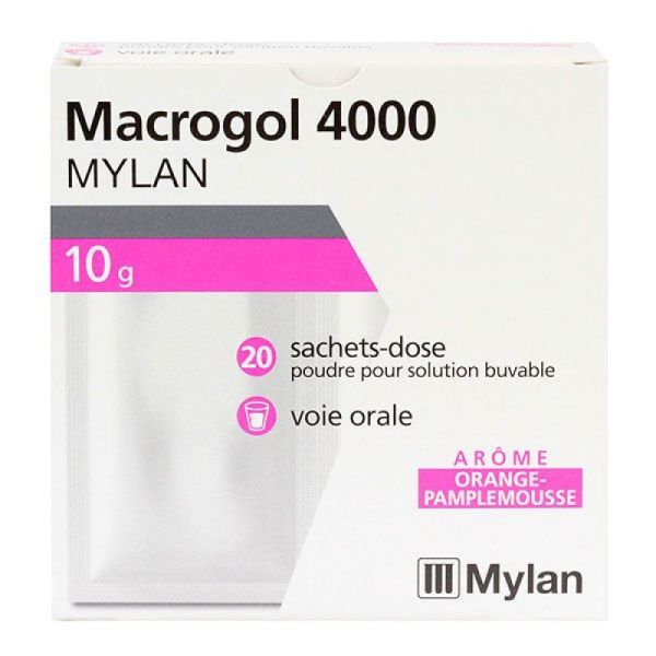 Macrogol 4000 orange-pamp 20 sachets