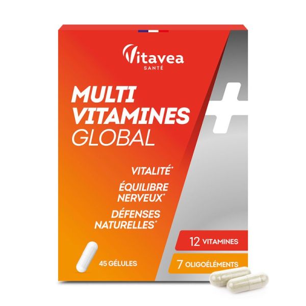 Multi vitamines global - 45 gélules