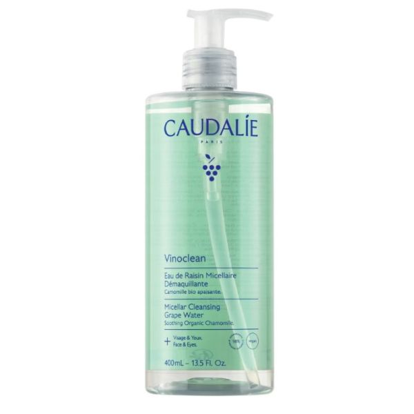 Vinoclean eau micellaire démaquillante 400 ml
