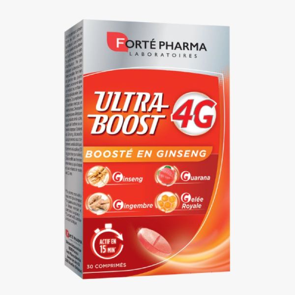 Vitalité 4G ultra boost 30 comprimés