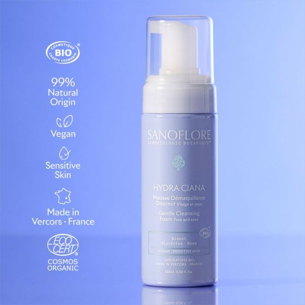 HYDRA CIANA MOUSSE DÉMAQUILLANTE DOUCEUR