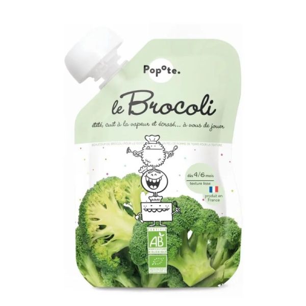 Gourde Brocoli bio dès 4/6 mois 120 g