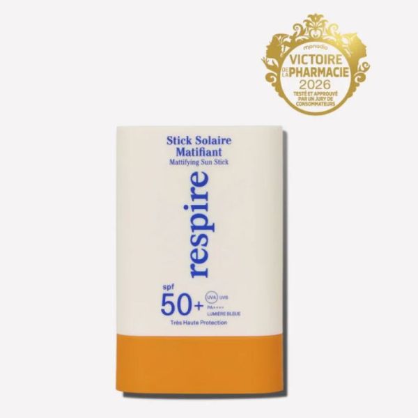 Respire Sol Stick Matifiant Anti Taches Spf50
