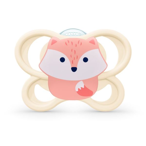 2 Sucettes Perfect Match Air 0-6m Renard/Ours