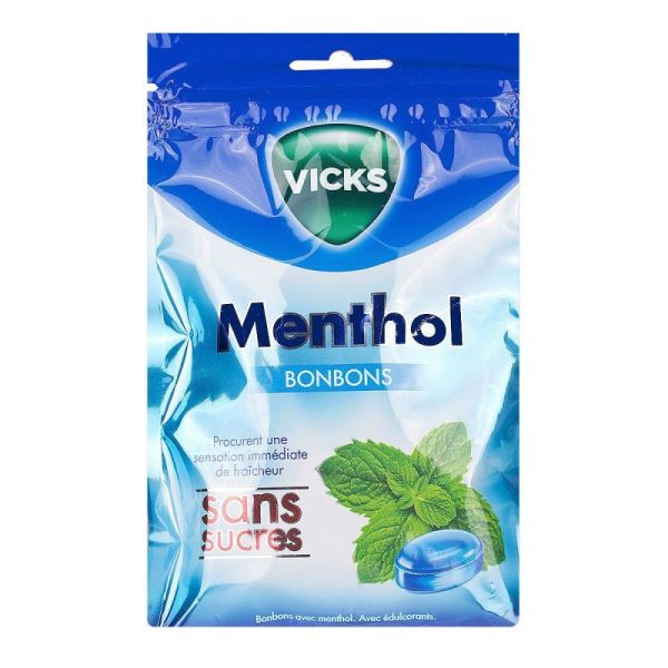 Bonbons menthol 72g