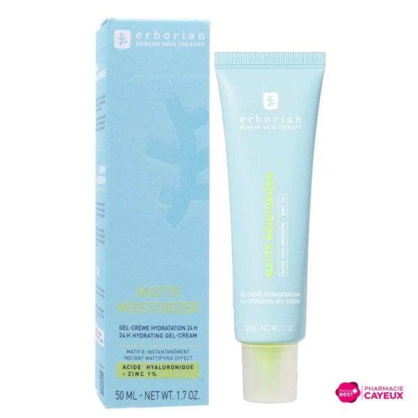 Matte Moisturizer Gel-crème hydratation 24 h 50 ml