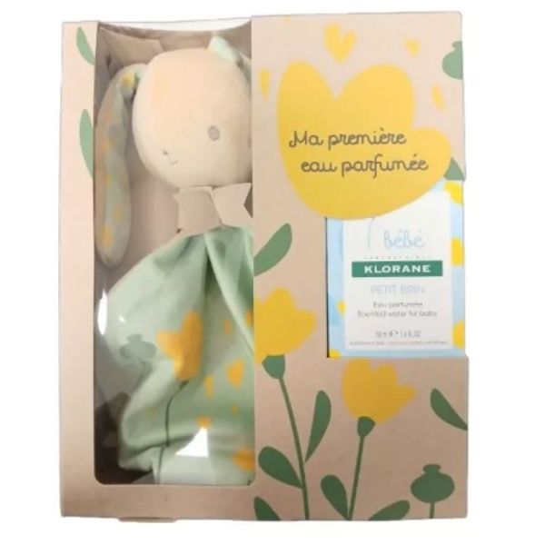 Coffret Bébé Eau Parfumée Petit Brin 50 ml + Doudou