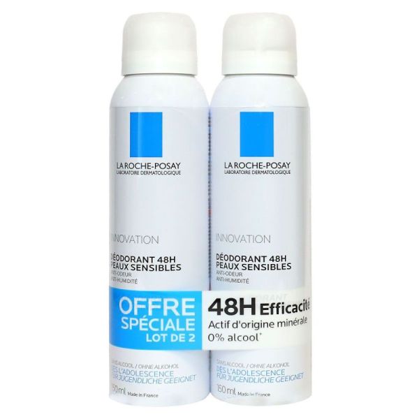 Déodorant Spray 48H Peaux Sensibles 150 ml