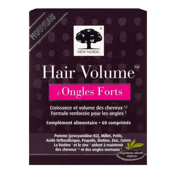 Hair Volume & ongles forts 60 comprimés