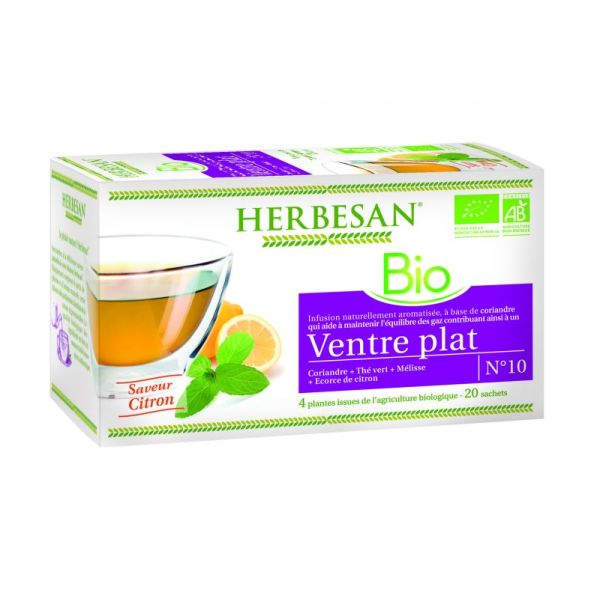 Infusion ventre plat BIO - 20 sachets