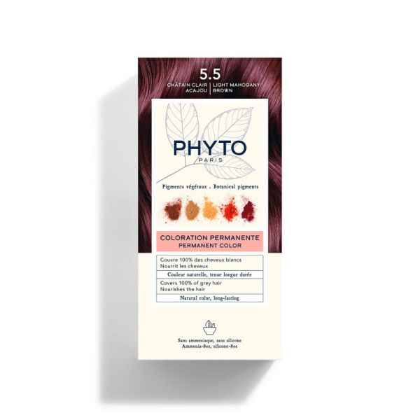 Phyto Coloration Permanen 5.5 Marron Acaj