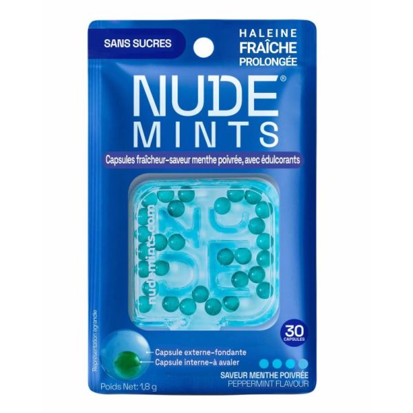 Capsules fraîcheur menthe poivrée