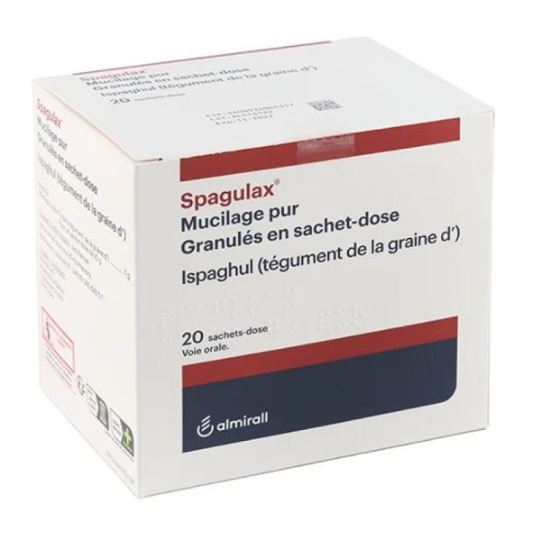 Spagulax Mucilage pur Granulés 20 sachets