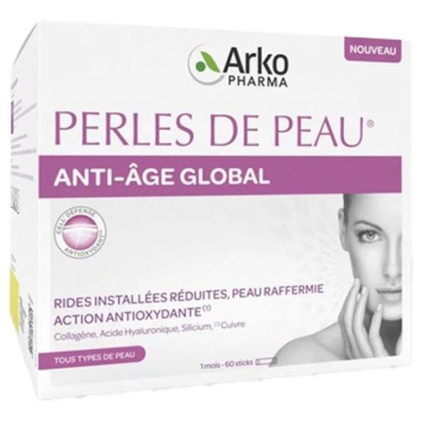 Perles de Peau Anti-Âge Global 60 Sticks