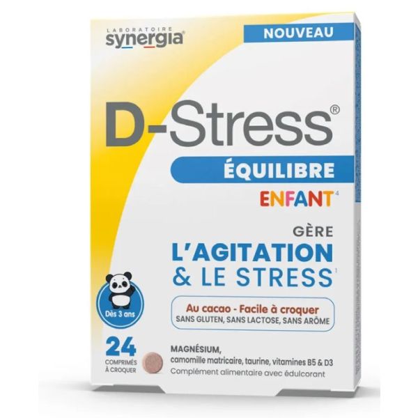D-Stress Équilibre Enfants 24 comprimés