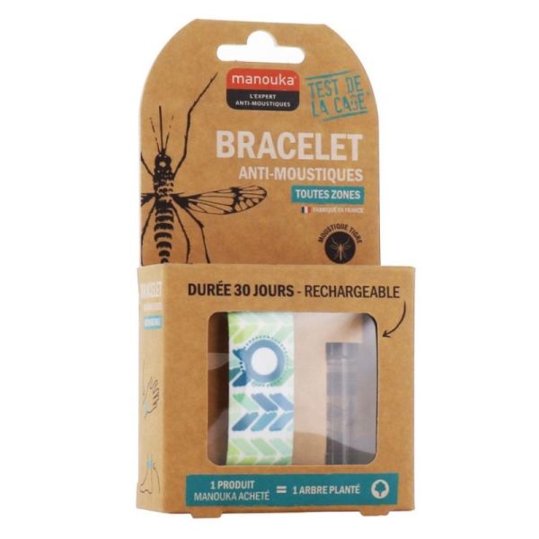 Bracelet anti-moustiques Graphique