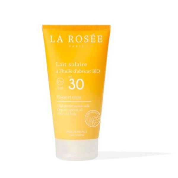 Lait solaire SPF 30 à l'huile d'abricot - 150ml