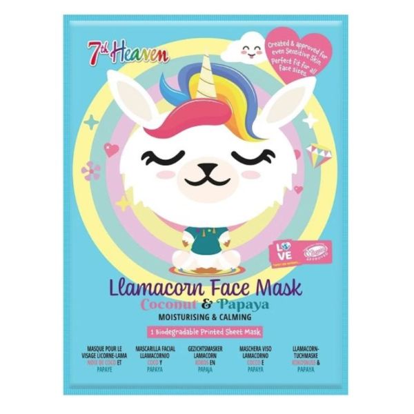 Masque Visage Animal Lamacorn