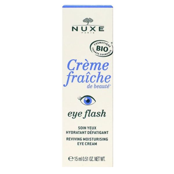 Crème Fraîche de Beauté Eye Flash Soin Yeux Bio 15 ml