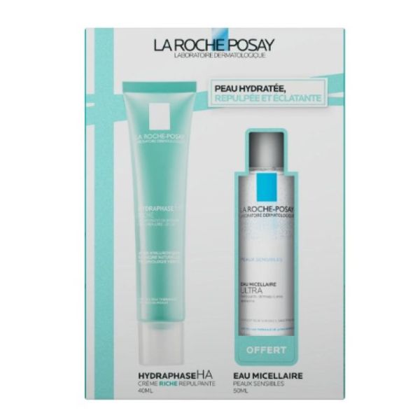 Coffret Noël 2025 Hydraphase HA Riche et Eau Micellaire Offerte