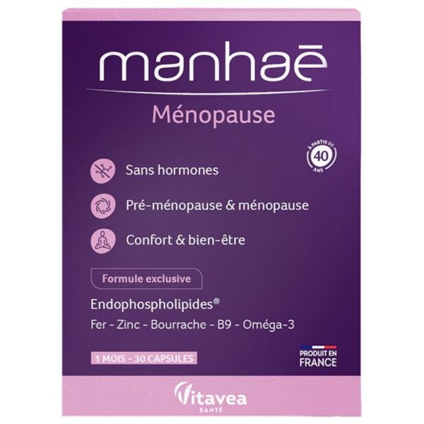 Manhaé Ménopause 30 Capsules