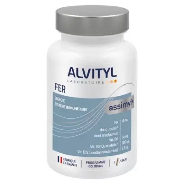 Assimyl+ Fer – Complément alimentaire – 60 gélules