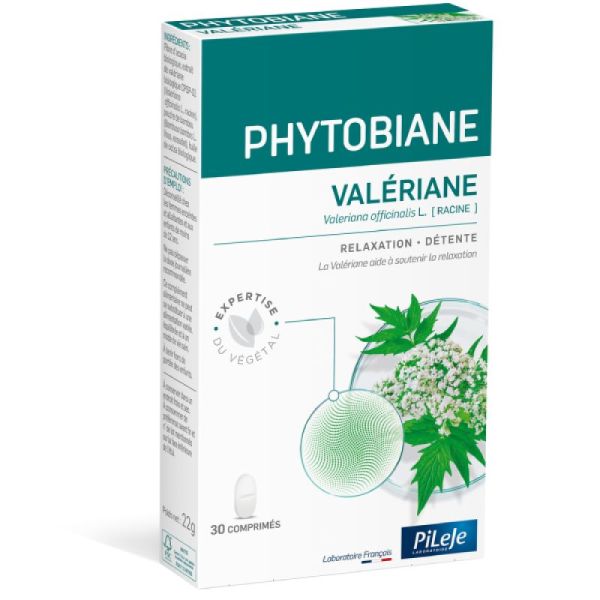 Phytobiane Valériane relaxation et détente 30 comprimés