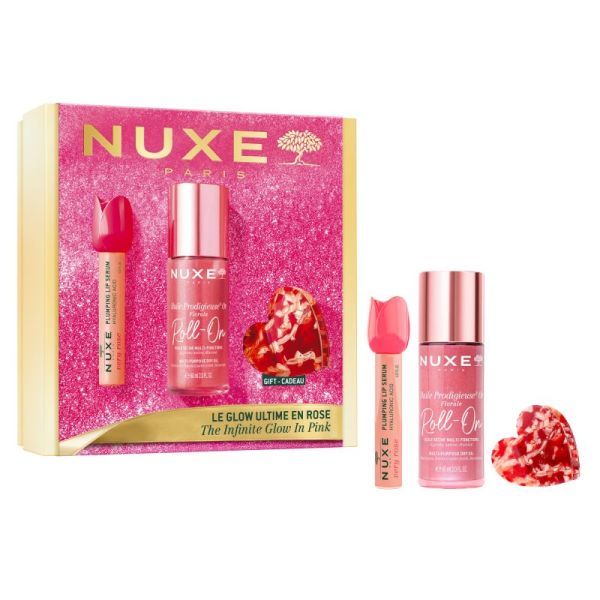 Coffret Noël Le Glow Ultime en Rose