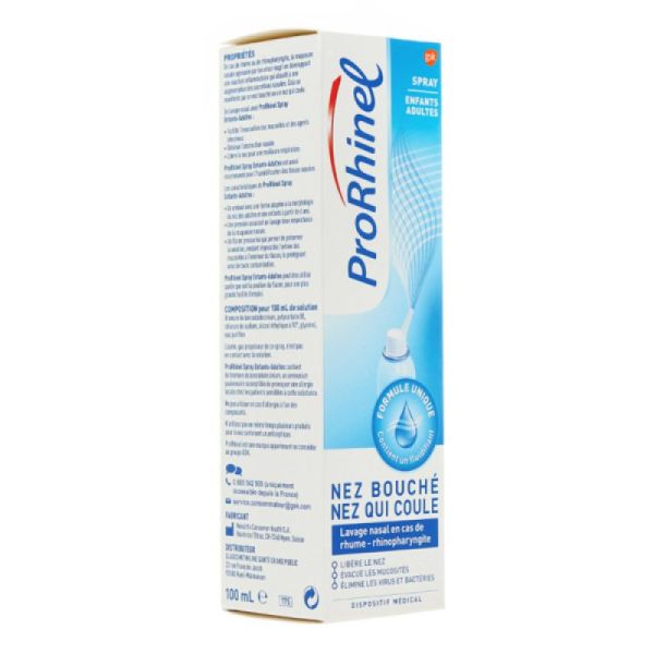 PRORHINEL Spray Lavage nasal Nourrissons / Enfants (100 ml