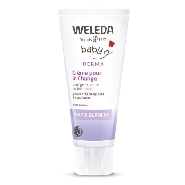 Derma crème à la Mauve blanche change pour bébé 50ml