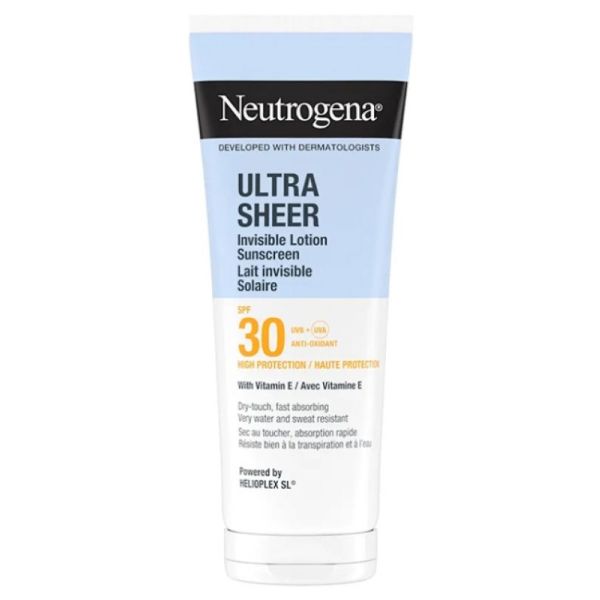 Ultra Sheer Lait solaire invisible SPF30 200 ml