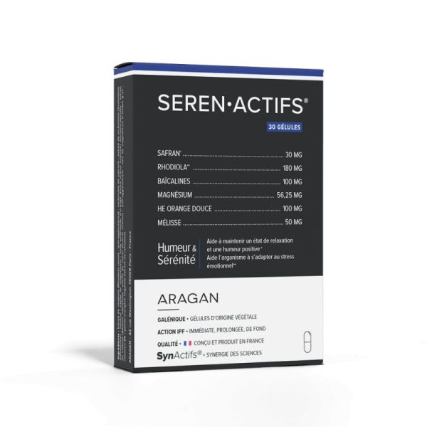 Seren Actifs Humeur & Stress 30 gélules