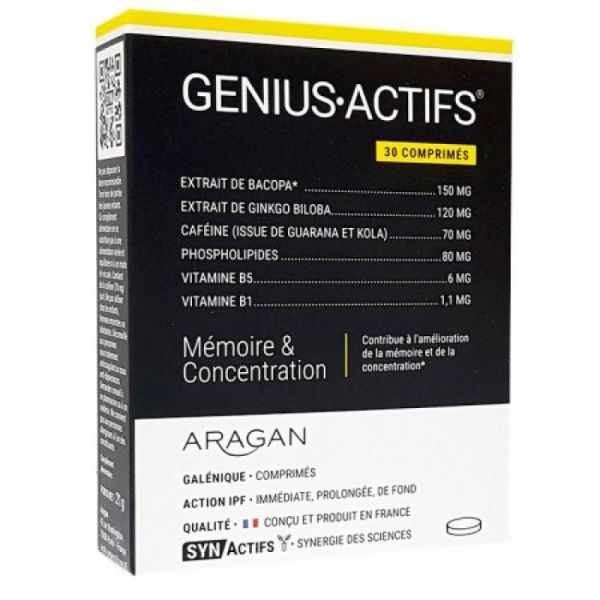 GeniusActifs - 30 comprimés