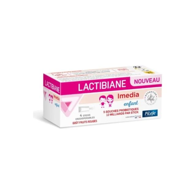 Lactibiane Imedia Enfant 4 sticks Orodispersibles