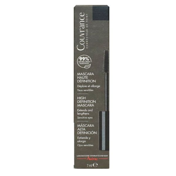 Couvrance Mascara Haute Définition Noir Yeux Sensibles 7ml