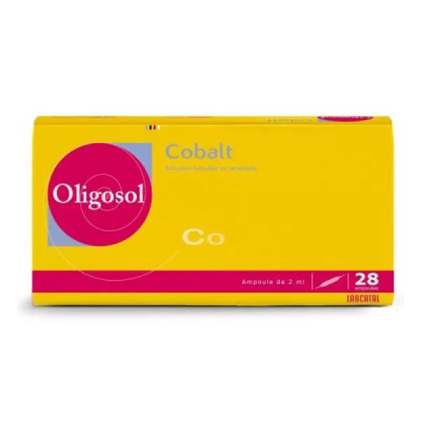 Cobalt solution buvable 28 ampoules de 2 ml