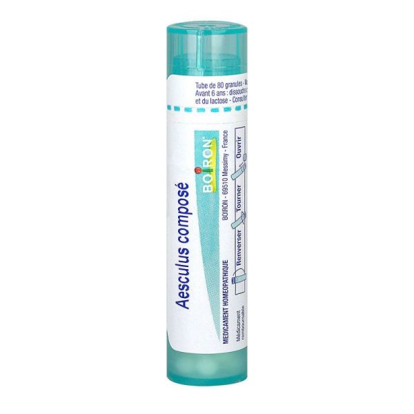 Aesculus composé tube granules