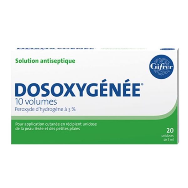 Dosoxygenee S 10 Volumes 20 flacons x 5.0 ml