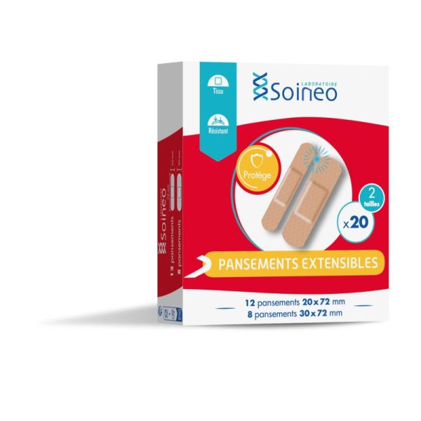 Soineo Pansements Extensibles /20