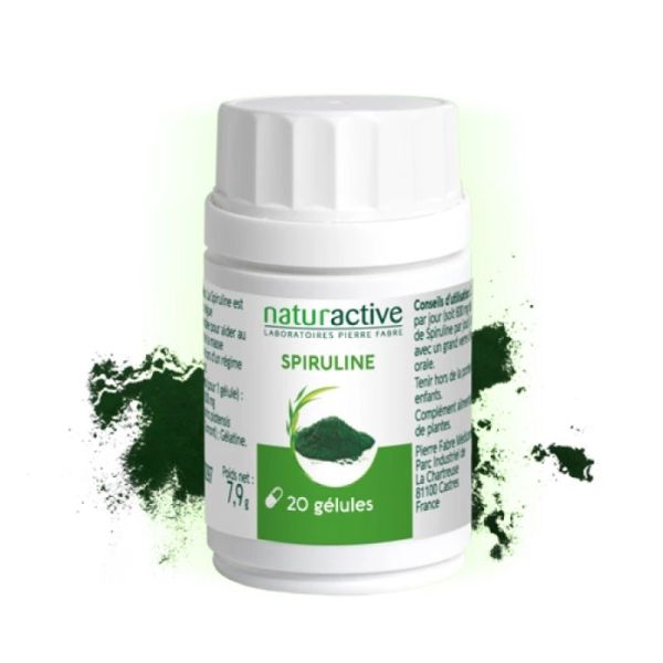 Spiruline 20 gélules