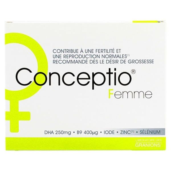 Conceptio Femme 30 Capsules et 30 Gélules