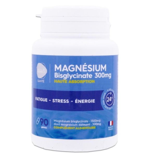 Magnésium Bisglycinate - boîte de 90
