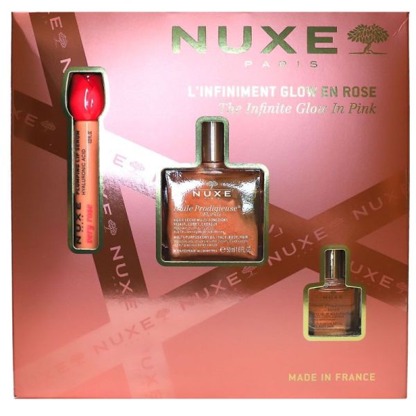Coffret Noël L'Infiniment Glow En Rose 68ml