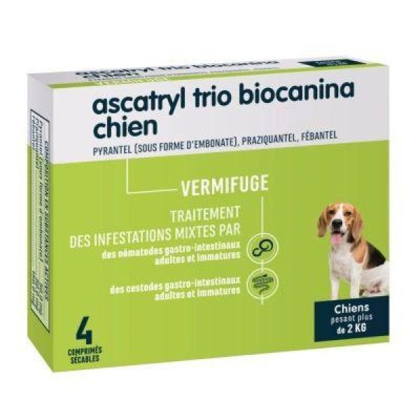Biocanina Ascatryl 4Cps