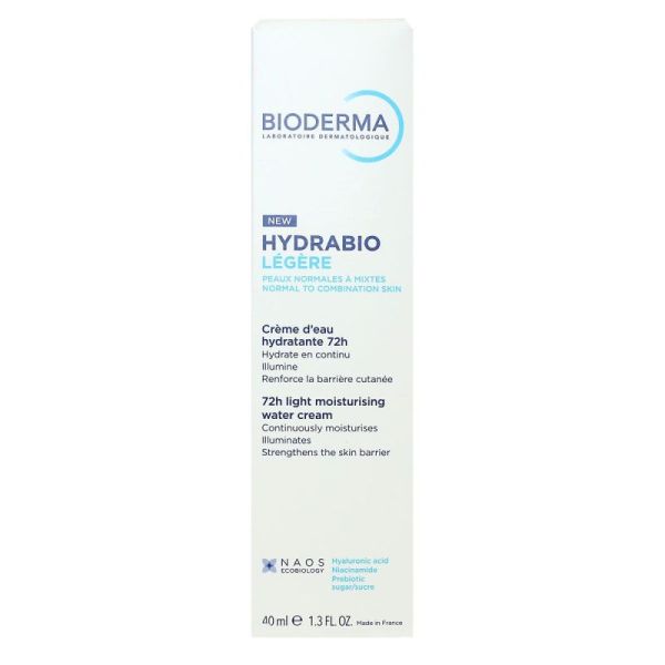 Hydrabio Légère crème d'au hydratante 40ml