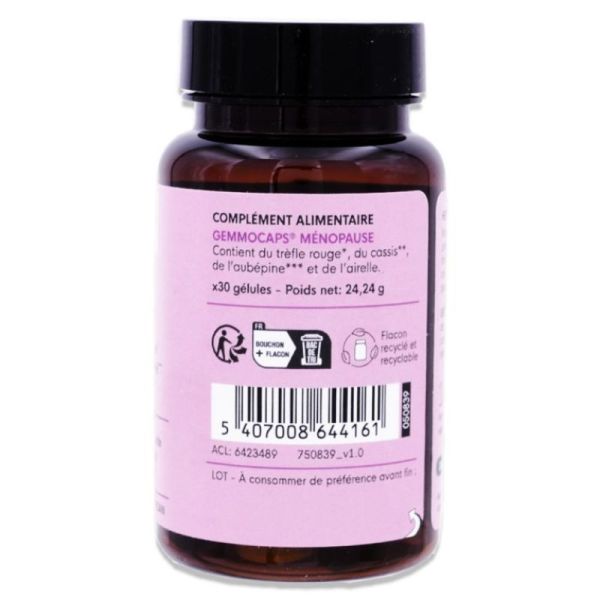 Gemmocaps Ménopause - 30 capsules